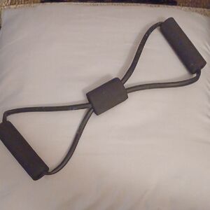 $4 Add-on Black Resistance Band with Foam Handles